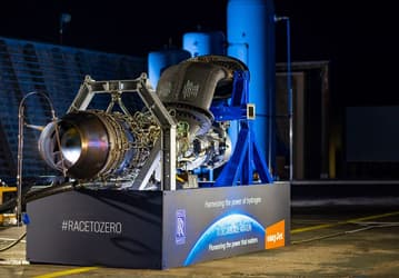 Rolls-Royce и easyJet успешно испытали авиационный двигатель на водороде