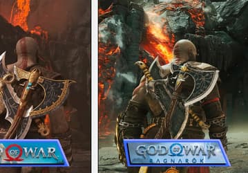 God of War: Ragnarok на PS5 против God of War на топовом ПК. Появилось сравнение двух игр на разных платформах