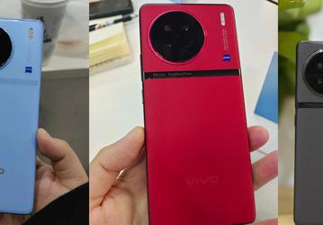 Новый флагманский камерофон Vivo X90 с оригинальным дизайном показали вживую в трёх цветах