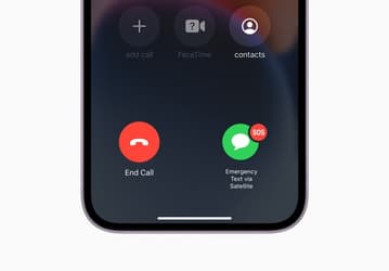 Экстренная спутниковая связь на iPhone 14 заработала в США и Канаде