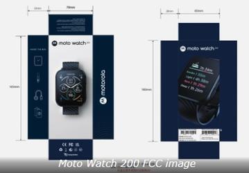 В сеть просочились изображения смарт-часов Moto Watch 200