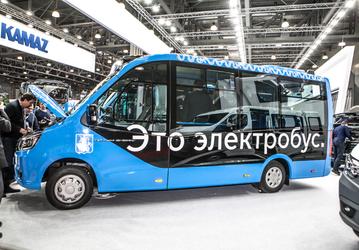 Представлена электрическая GAZelle e-City: 13 пассажирских мест, тяговая батарея на 81 кВт·ч и метановый обогреватель