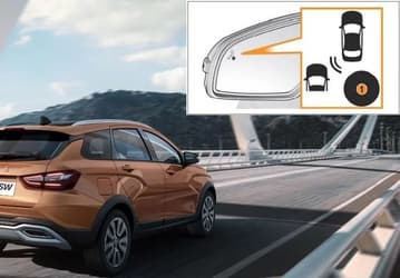 Появилось описание системы контроля слепых зон для Lada