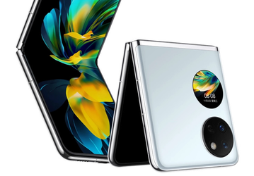 В Китае стартовали продажи «недорогого» смартфона-раскладушки Huawei Pocket S