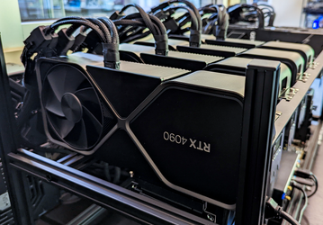 Семь GeForce RTX 4090 в одном ПК. Тесты показали, в каких приложениях такая конфигурация может иметь смысл
