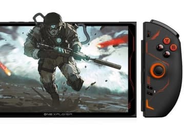 Похожа на Nintendo Switch, но на Windows: портативная консоль OneXPlayer 2 с отсоединяемыми геймпадами выйдет в 2023-м