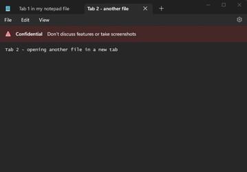 Новая версия «Блокнота» для Windows 11 может получить вкладки, как и «Проводник». Об этом случайно проговорились в Microsoft