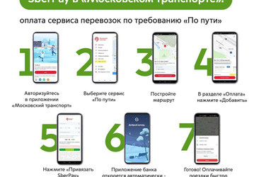 В «Московском транспорте» появилась бесконтактная оплата SberPay