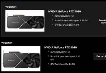 Nvidia снизила рекомендованные цены на GeForce RTX 4090 и RTX 4080. Но только в Европе