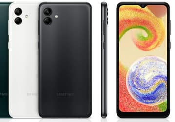 Экраны 6,5 дюйма, сдвоенные камеры, Helio P35 и 5000 мА·ч по цене от $110. В Индии представлены Samsung Galaxy A04 и Galaxy A04e