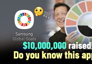 Samsung уже собрала 10 млн долларов на то, чтобы сделать мир лучше. Компания поделилась достижениями Global Goals