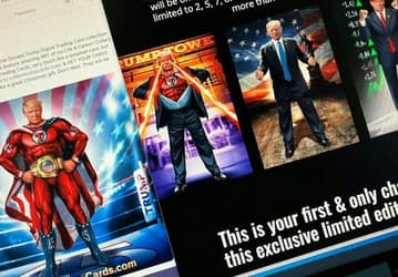 NFT из коллекции экс-президента США Дональда Трампа подорожали более чем на 500%