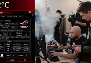 9 ГГц на обычном потребительском CPU. Intel Core i9-13900K разогнали до невиданной ранее частоты