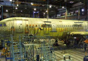 Статические испытания самолёта МС-21 завершены. Они подтвердили прочность отечественного заменителя Boeing 737 и Airbus A320