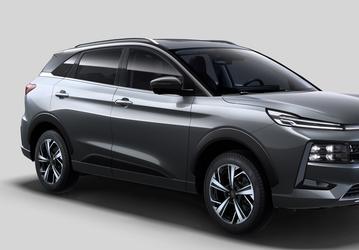Младший брат «Москвича 3». В России представлен кроссовер JAC JS6, названы цены