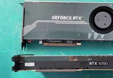 Уникальная GeForce RTX 4090 с «турбиной». В Китае появилась необычная модель неизвестного производителя