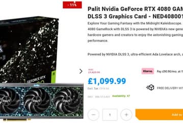 Рынок всё сделает и без Nvidia? GeForce RTX 4080 в Великобритании уже можно купить на 100 фунтов дешевле рекомендованной цены