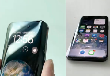 Создан первый неофициальный iPhone 14 Pro Max с экраном-водопадом