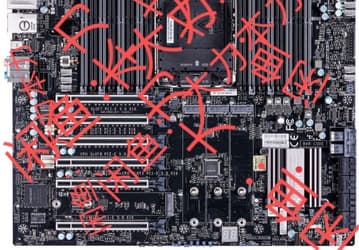 На эту плату можно установить 2 ТБ ОЗУ, шесть видеокарт и 350-ваттный CPU. Появилось фото SuperMicro X13SWA-TF