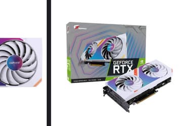GeForce RTX 3050 на GPU GA107 могут оказаться проще, чем ожидалось. На это указывает новая RTX 3050 Ultra W DUO OC V2 от Colorful