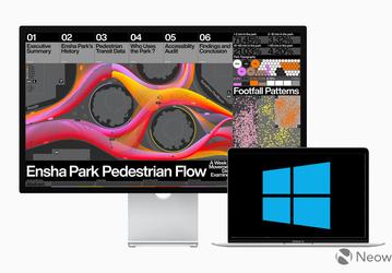 Новый монитор Apple 5K Studio Display теперь поддерживает Windows через Boot Camp