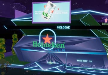 Heineken продаёт виртуальное пиво в метавселенной Decentraland