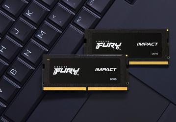 Модули памяти Kingston Fury DDR5 SODIMM предложены по одному и комплектами из двух штук суммарным объёмом до 64 ГБ
