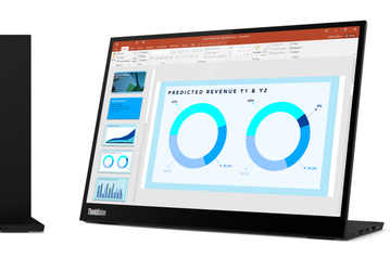 Представлен портативный 2K-монитор Lenovo M14d массой всего 600 граммов