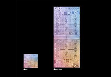Сейчас на такое способна только Apple. Новейшая SoC M1 Ultra состоит из 114 млрд транзисторов, а её площадь в восемь раз больше, чем у M1