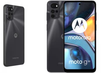 Новая Motorola в деталях: характеристики и изображения Moto G22