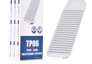 Радиатор SilverStone TP06 одновременно служит крышкой отсека для SSD в консоли Sony PlayStation 5