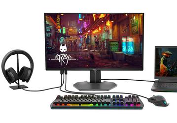 Экраны игровых мониторов Dell G3223Q и G3223D различаются разрешением