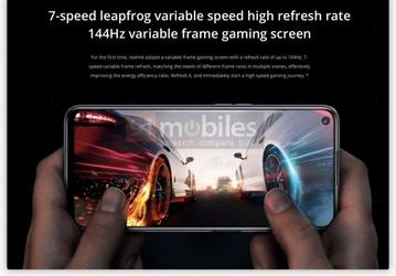 Бюджетный Realme 9 5G получит 144-герцевый экран