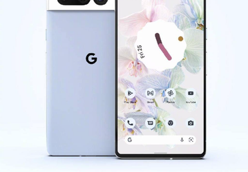 Google Pixel 7 Pro показали на новых более детализированных рендерах. И в голубом цвете