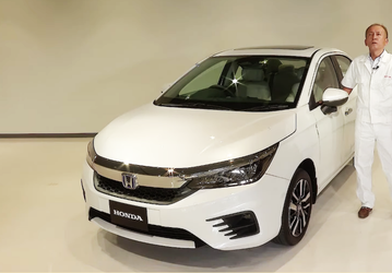 Представлен гибридный седан Honda City e:HEV с расходом топлива 3,8 л на 100 км пути