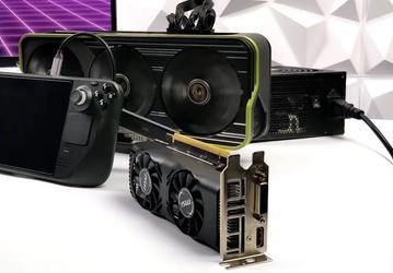 Что будет, если к Steam Deck подключить Radeon RX 6900 XT? Оказалось, что это возможно, и прирост производительности просто огромен