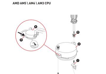 Все системы жидкостного охлаждения MSI поддерживают процессоры AMD в исполнении AM5