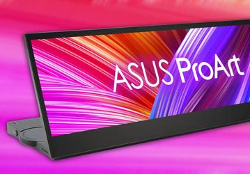 Портативный монитор с соотношением сторон 32 : 9. Asus показала ProArt Display PA147CDV