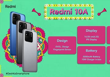 Представлен Redmi 10A за 110 долларов