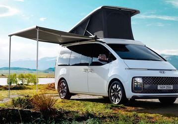 Футуристичный минивэн Hyundai Staria официально превратили в дом на колёсах