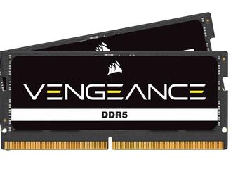 Серию Corsair Vengeance пополнил набор модулей памяти SO-DIMM DDR5-4800 суммарным объёмом 64 ГБ