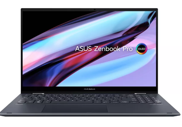 Экран OLED 2,8K, 14-ядерный процессор Core i7-12700H, дискретный 3D-ускоритель Intel Arc A370M и режим планшета. Это новый Asus ZenBook Pro 15 Flip OLED
