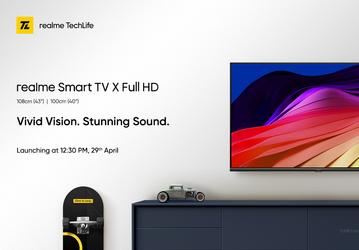 Представлен доступный телевизор Realme Smart TV X Full HD
