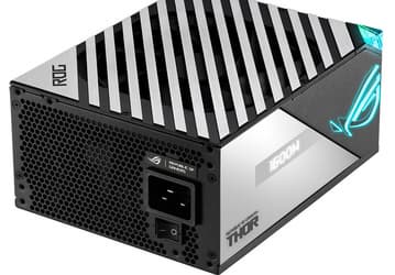 Блок питания Asus ROG Thor 1600W Titanium оснащен 16-контактным разъемом ATX 3.0