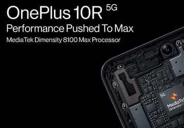 Уникальный дизайн, уникальная платформа и 150-ваттная зарядка. OnePlus 10R получит некую SoC MediaTek Dimensity 8100 Max