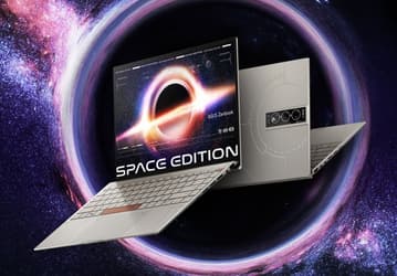 14-ядерный процессор Core i9-12900H, 14-дюймовый экран OLED 2,8K, наружный экран OLED 3,5 дюйма и оформление в честь космической станции «Мир». Это Asus Zenbook 14X OLED Space Edition