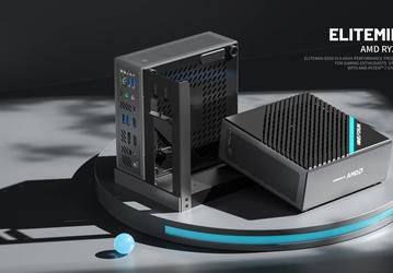 Мини-ПК, к которому можно подключить GeForce RTX 3090 Ti и внешний блок питания. Minisforum Elitemini  B550 поступает в продажу