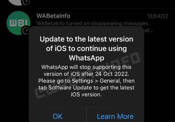 WhatsApp перестанет работать на iPhone 5 и iPhone 5C. С осени мессенджер не будет поддерживаться на iOS 10 и iOS 11