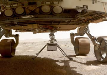 НАСА опубликовало видео рекордного полёта Ingenuity на Марсе