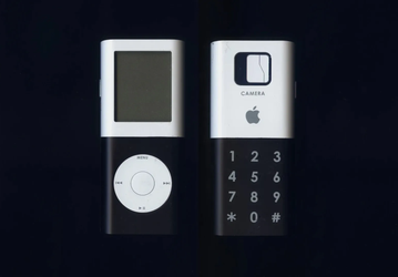Прототип первого iPhone имел iPod Click Wheel, который «превращался» в цифровую клавиатуру